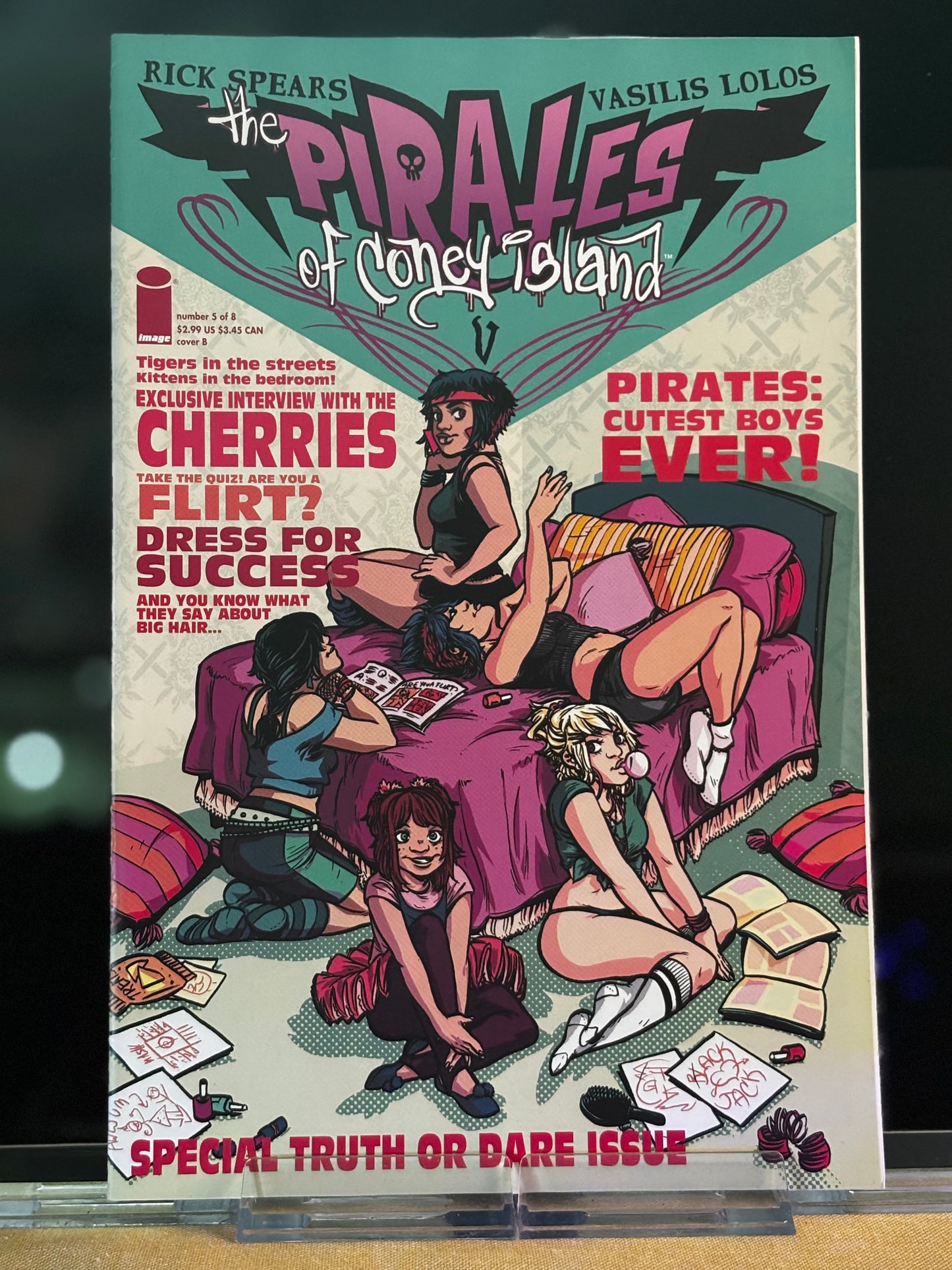 The Pirates of Coney Island #2, 3B, 4B, 5B (2006 Image) VF/NM Rare Variant Covers Indie Punk Series