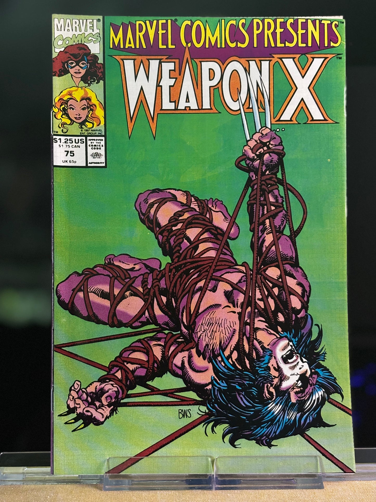 Marvel Comics Presents #75, 76, 85 (1988 Marvel) VF/NM Wolverine Stories Weapon X Era Lot