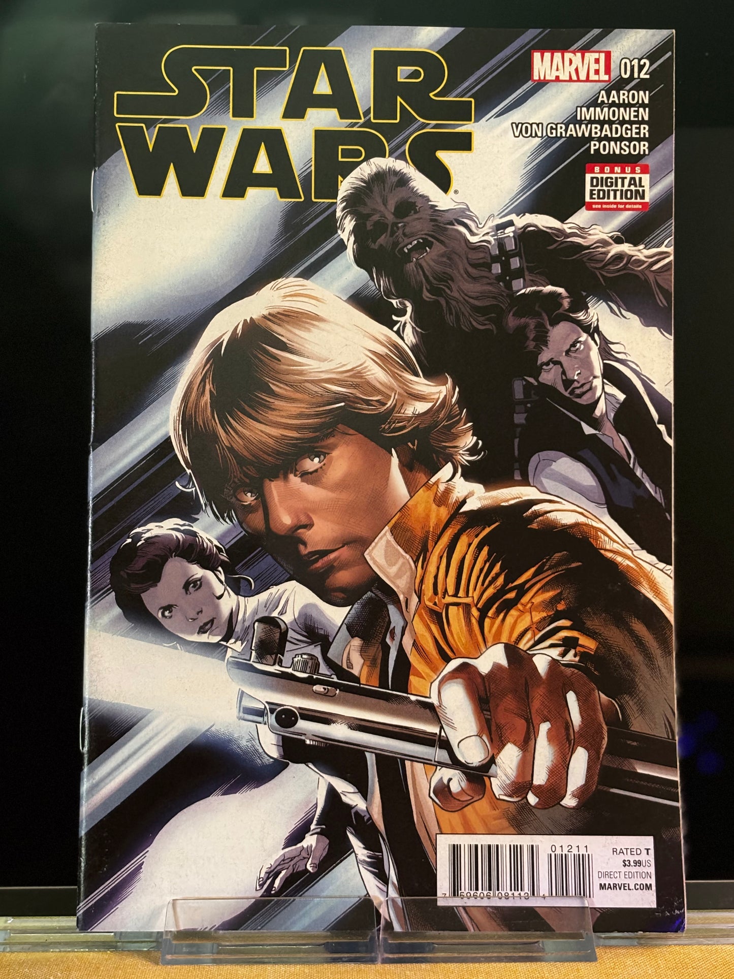 Star Wars #5, 7, 9, 11, 12 (2015 Marvel) VF/NM Lot Jason Aaron John Cassaday Canon Marvel Run