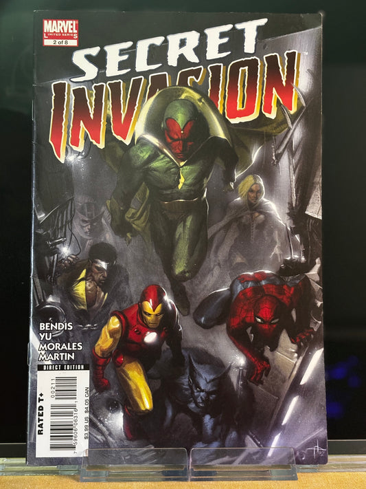 Secret Invasion #2–5 (2008 Marvel Comics) – VF/NM – Core Marvel Event Arc – Skrull War