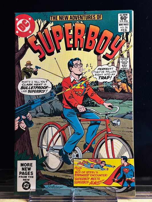 New Adventures of Superboy #26–30 Lot (1982 DC Comics) – VF/NM – Bronze Age Smallville Saga
