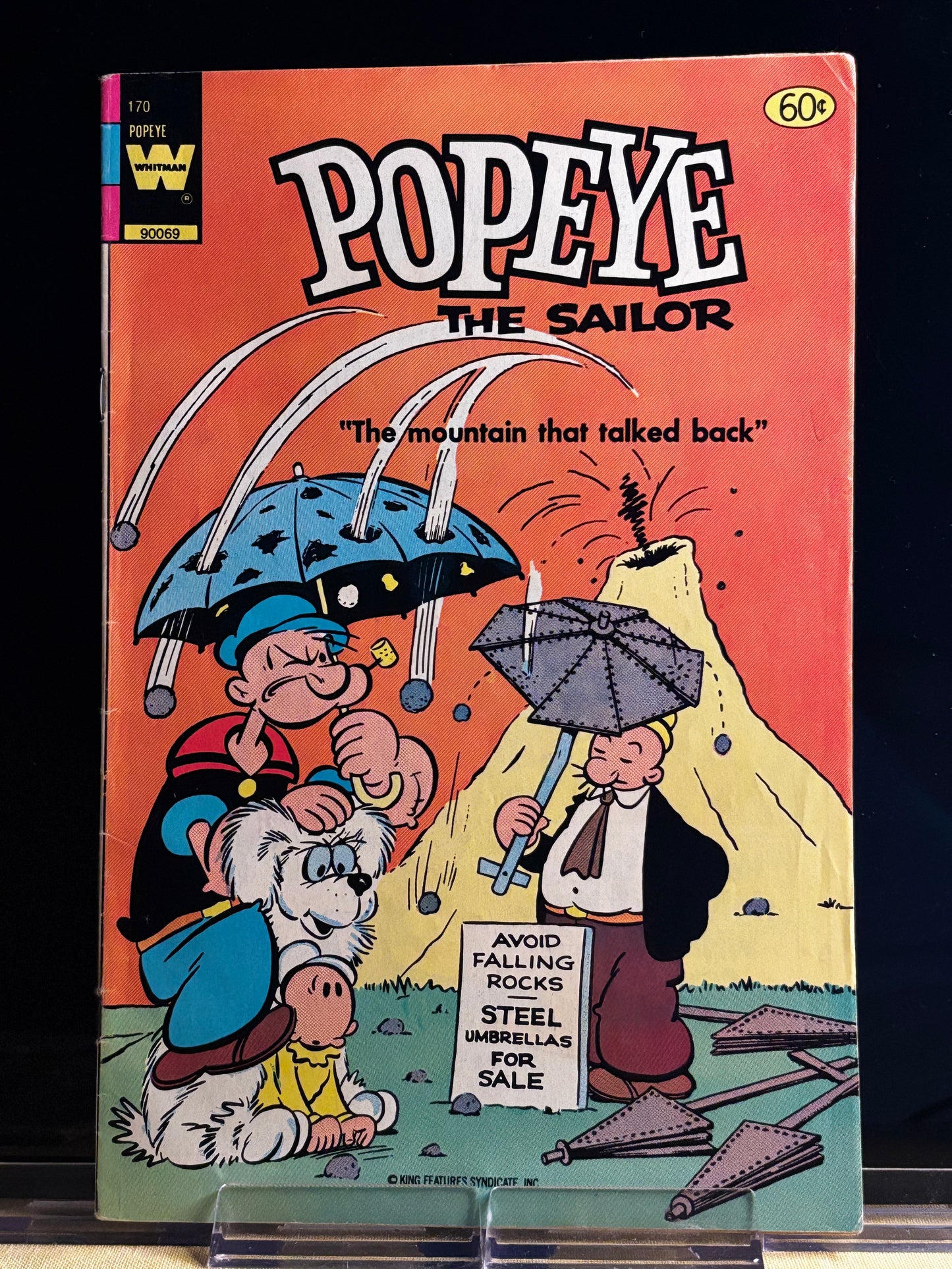 Popeye #170 (1983 Whitman Comics) – FN/VF – Classic Cartoon Comedy from the Spinach-Powered Sailor