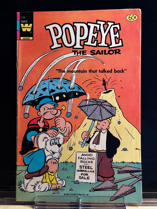 Popeye #170 (1983 Whitman Comics) – FN/VF – Classic Cartoon Comedy from the Spinach-Powered Sailor