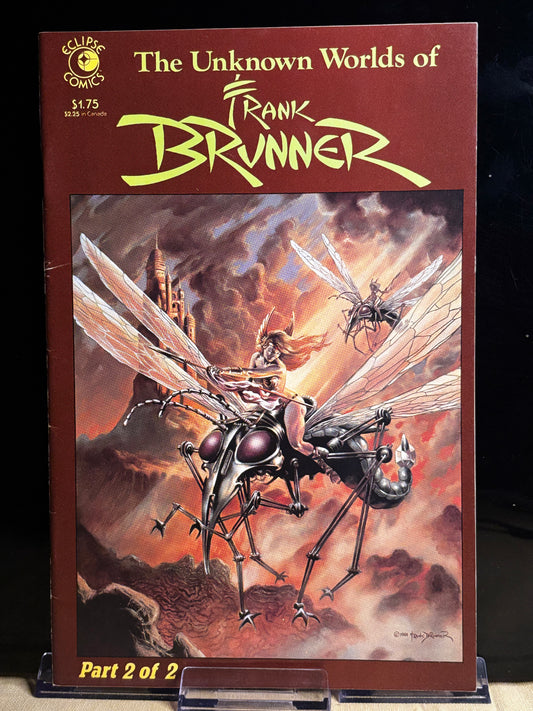Unknown Worlds of Frank Brunner #2 (1975 Atlas Comics) – VF/NM – Sci-Fi & Fantasy Art Showcase