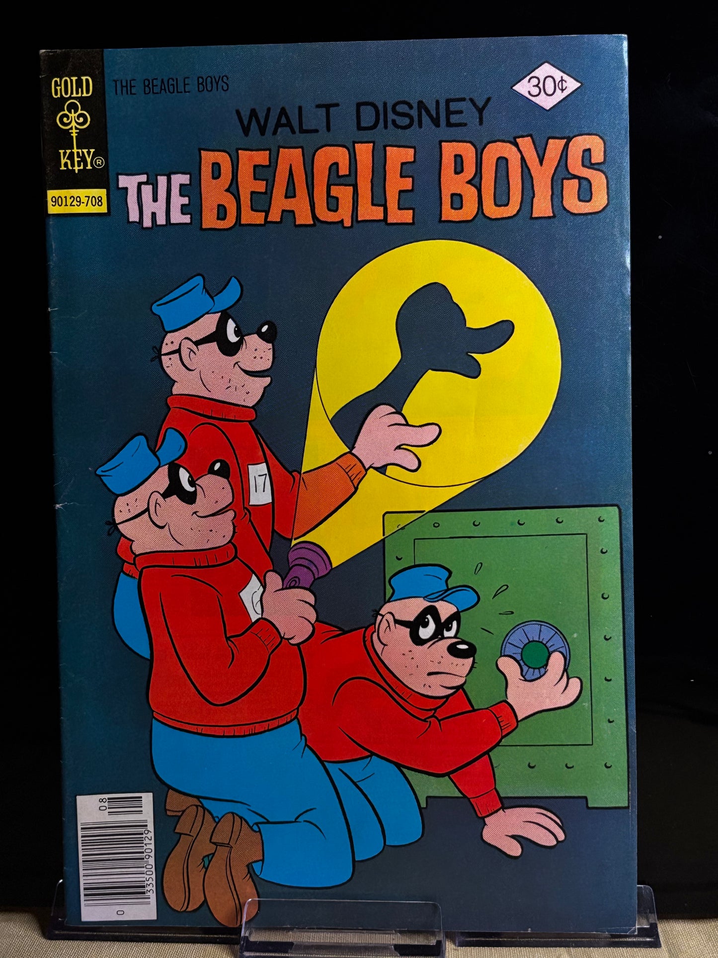 Beagle Boys #36 (1976 Gold Key Comics) – “The Inside Job” – FN – Vintage Disney Crime Comedy