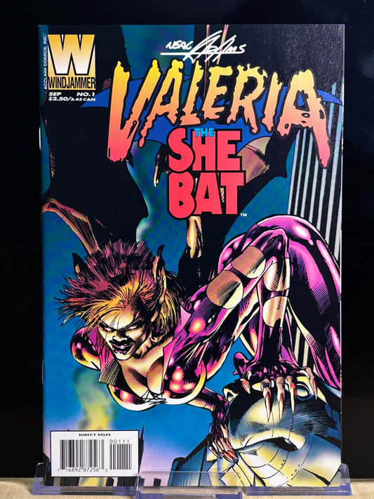 Valeria the She-Bat #1 & 2 (1995 Millennium Comics) – VF/NM – Complete Horror Mini-Series