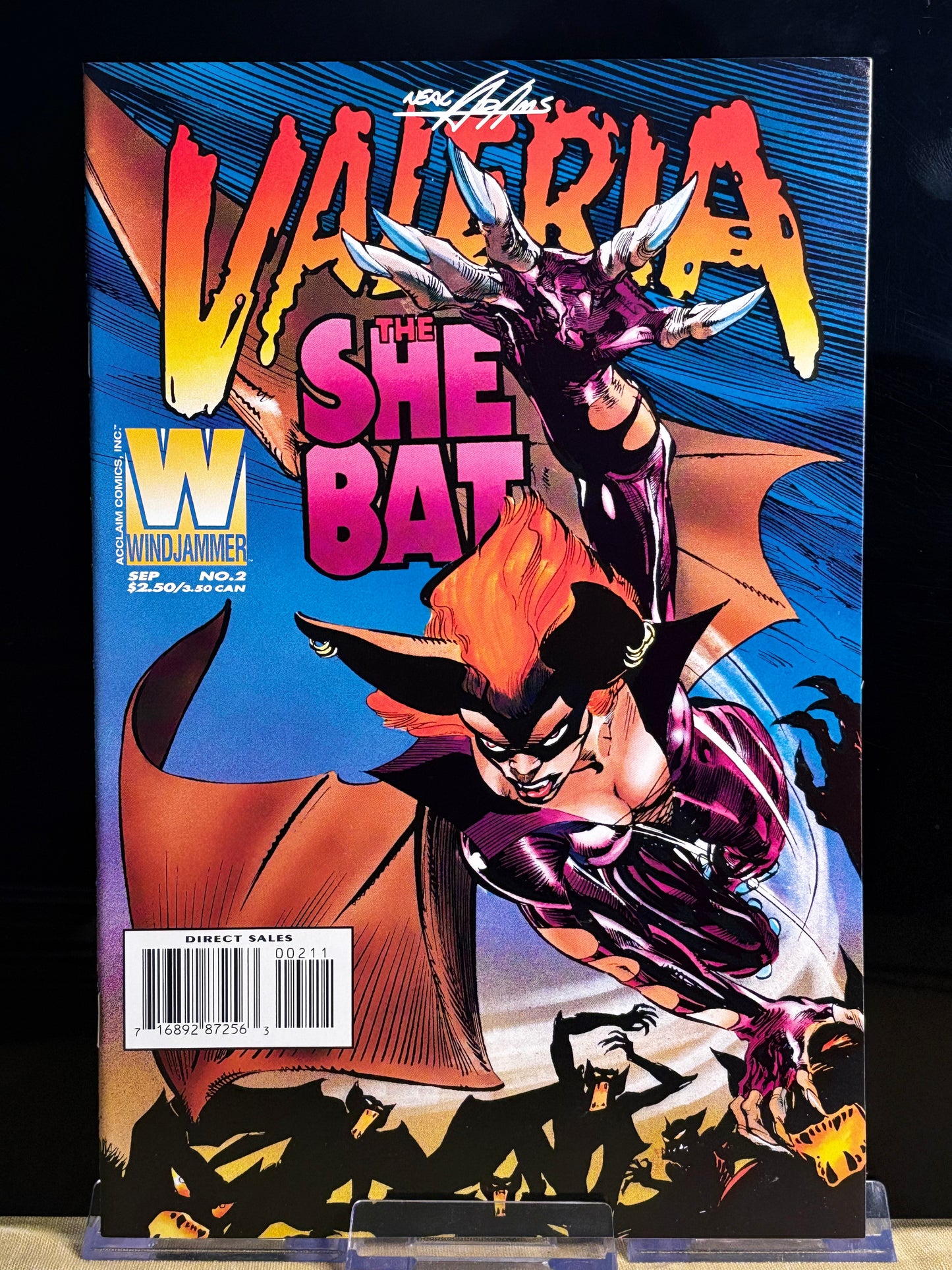 Valeria the She-Bat #1 & 2 (1995 Millennium Comics) – VF/NM – Complete Horror Mini-Series