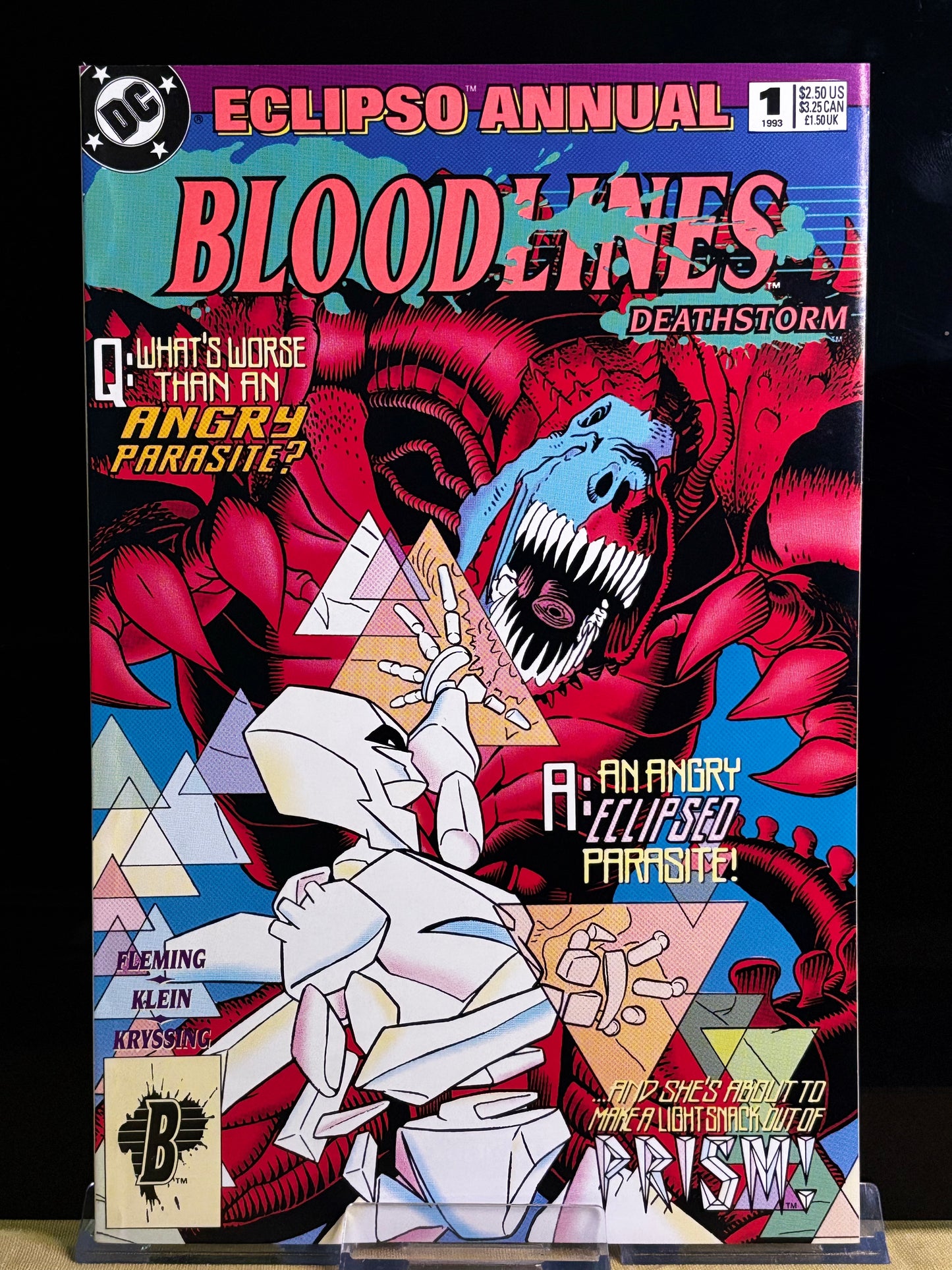 DC Bloodlines Lot (1993) VF/NM – Superman Annual #5, Lobo #1, JLA #7, JLI #4, Eclipso #1, Green Arrow – New Blood Arc