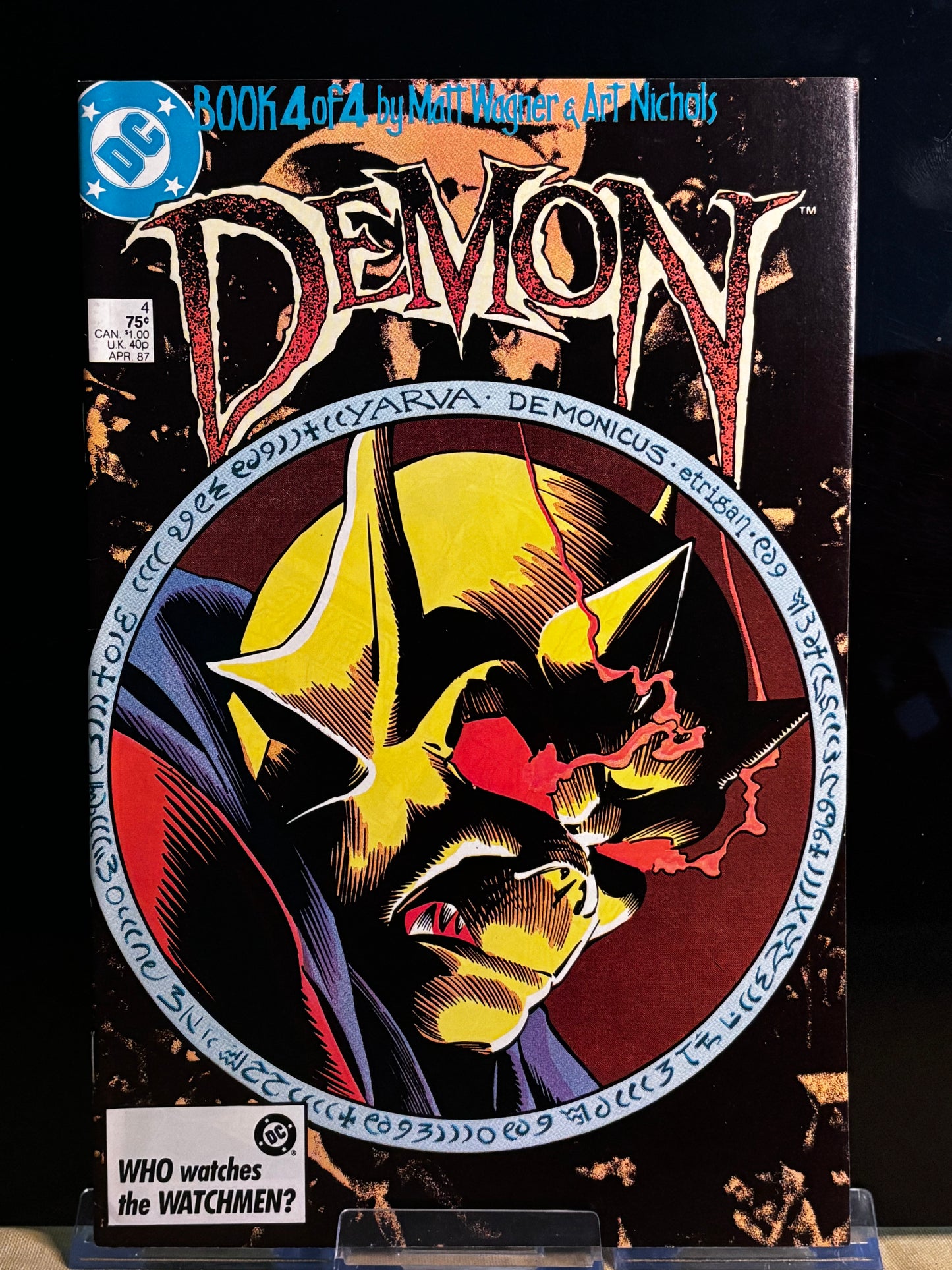 The Demon #1–4 (1987 DC Comics) – Complete 4-Issue Mini-Series – VF/NM Lot – Etrigan Unleashed