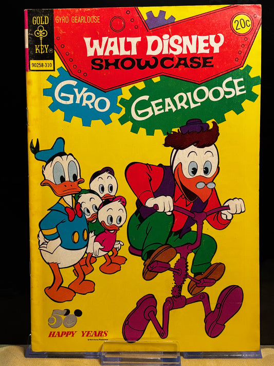 Walt Disney Showcase #18 – Gyro Gearloose (1973 Gold Key) – VF – Bronze Age Disney Classic