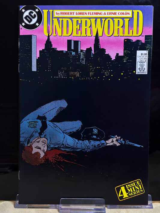 Underworld #1–4 (1987 DC Comics) – Complete Set – Crime Noir Mini-Series – VF/NM Lot
