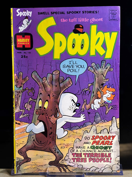 Spooky #143 – The Terrible Tree People (1970 Harvey Comics) – FN – Haunted Humor Classic