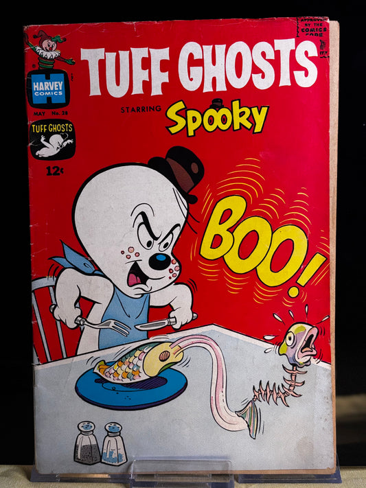Tuff Ghosts Starring Spooky #28 (1971 Harvey Comics) – FN – Classic Harvey Humor – Spooky the Tuff Little Ghost