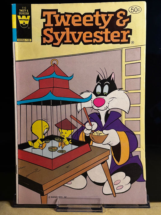 Tweety and Sylvester #110 (1980 Whitman Comics) – FN/VF – Late Bronze Age Cartoon Classic