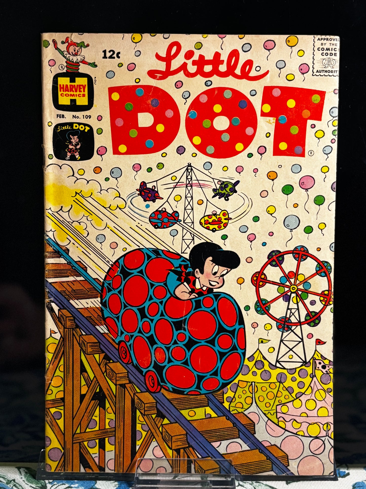 Little Dot #109 (1970 Harvey Comics) – FN/VF – Polka Dot Princess of the Bronze Age