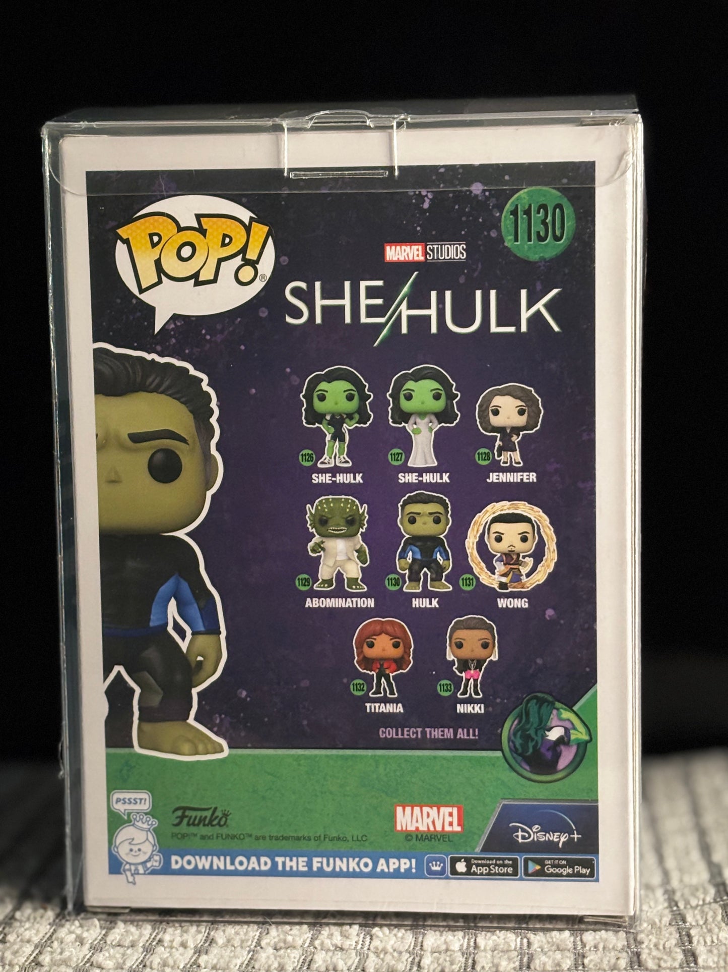 Funko Pop! Marvel: Hulk #1130 – She-Hulk Series (Blue & Black Suit Version)