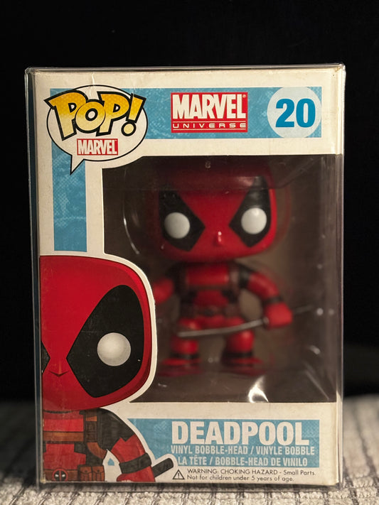 Funko Pop! Marvel: Deadpool #20 – Classic Red Suit (Near Mint)