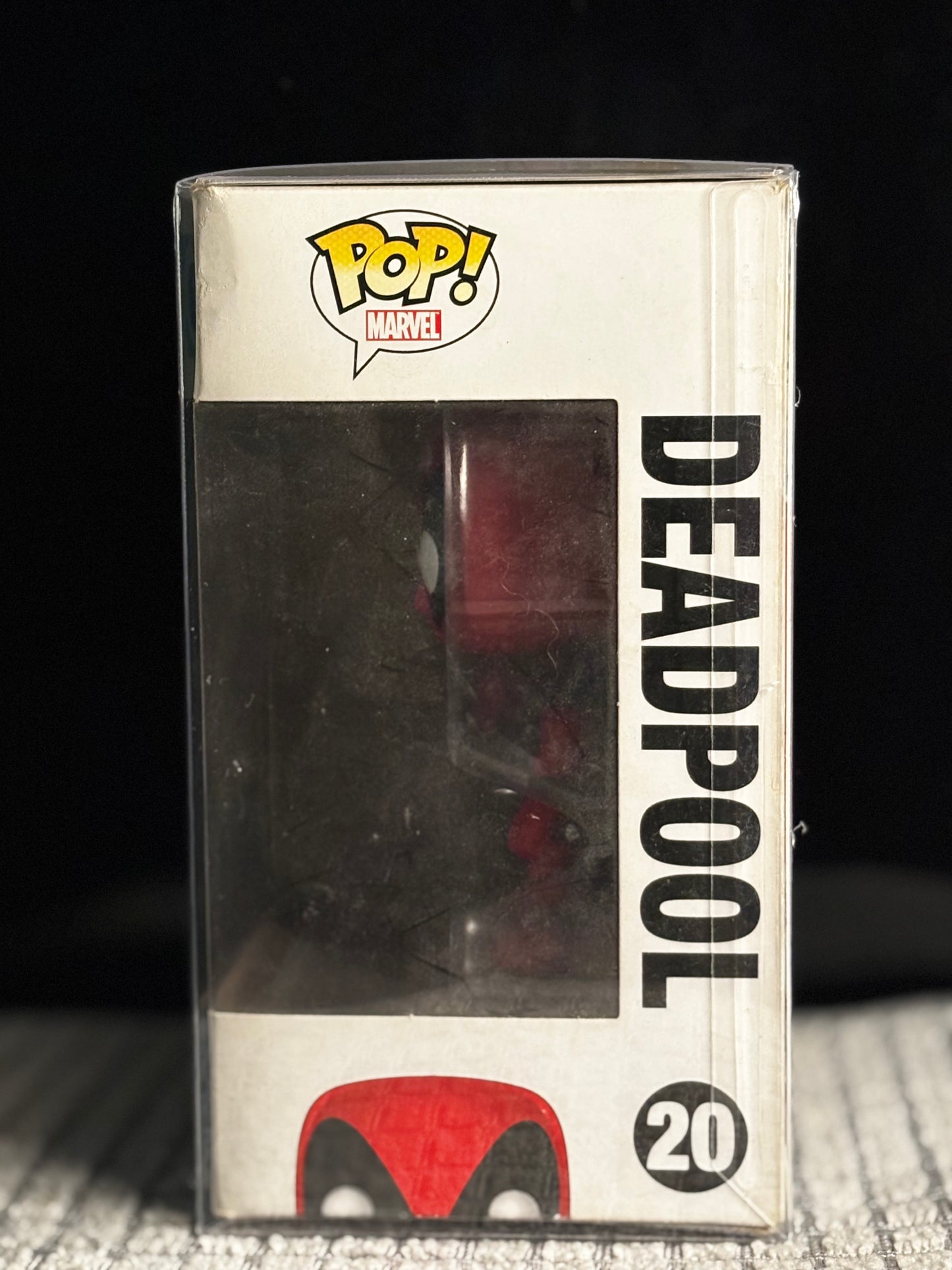 Funko Pop! Marvel: Deadpool #20 β Classic Red Suit (Near Mint)