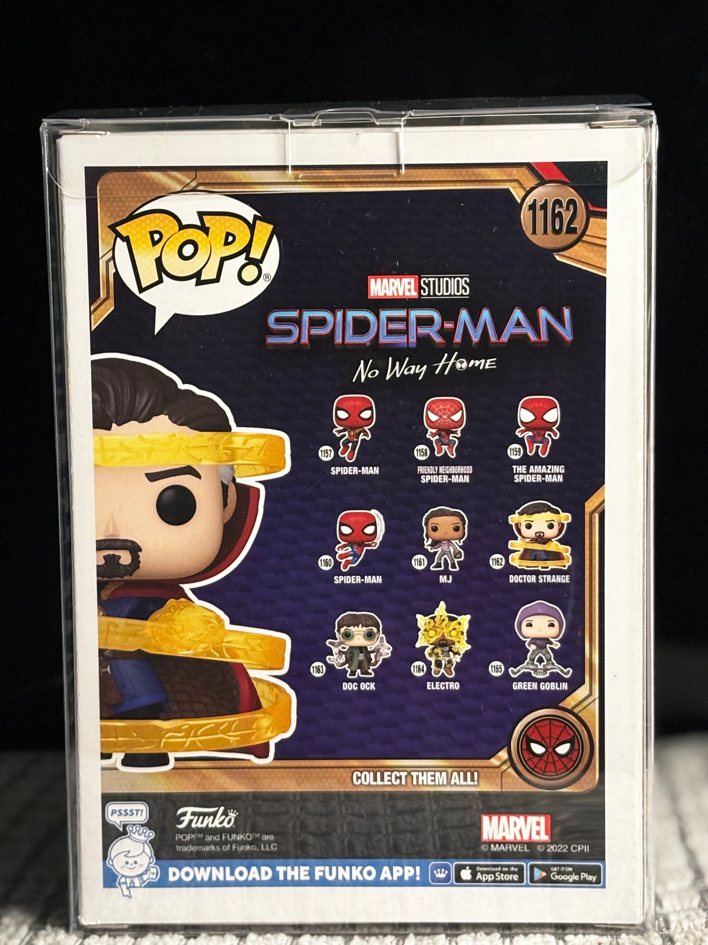 Funko Pop! Marvel: Spider-Man No Way Home β Doctor Strange #1162 (2022 Release)
