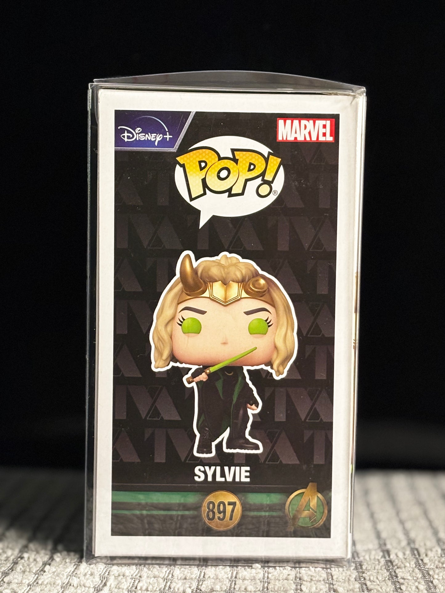 Funko Pop! Marvel: Sylvie #897 โ Walmart Exclusive Glow-in-the-Dark Variant