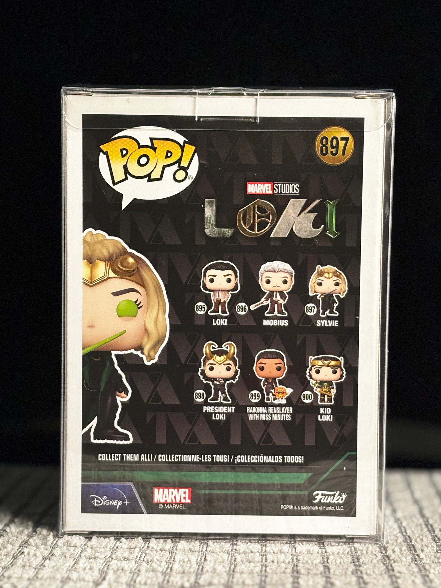 Funko Pop! Marvel: Sylvie #897 โ Walmart Exclusive Glow-in-the-Dark Variant