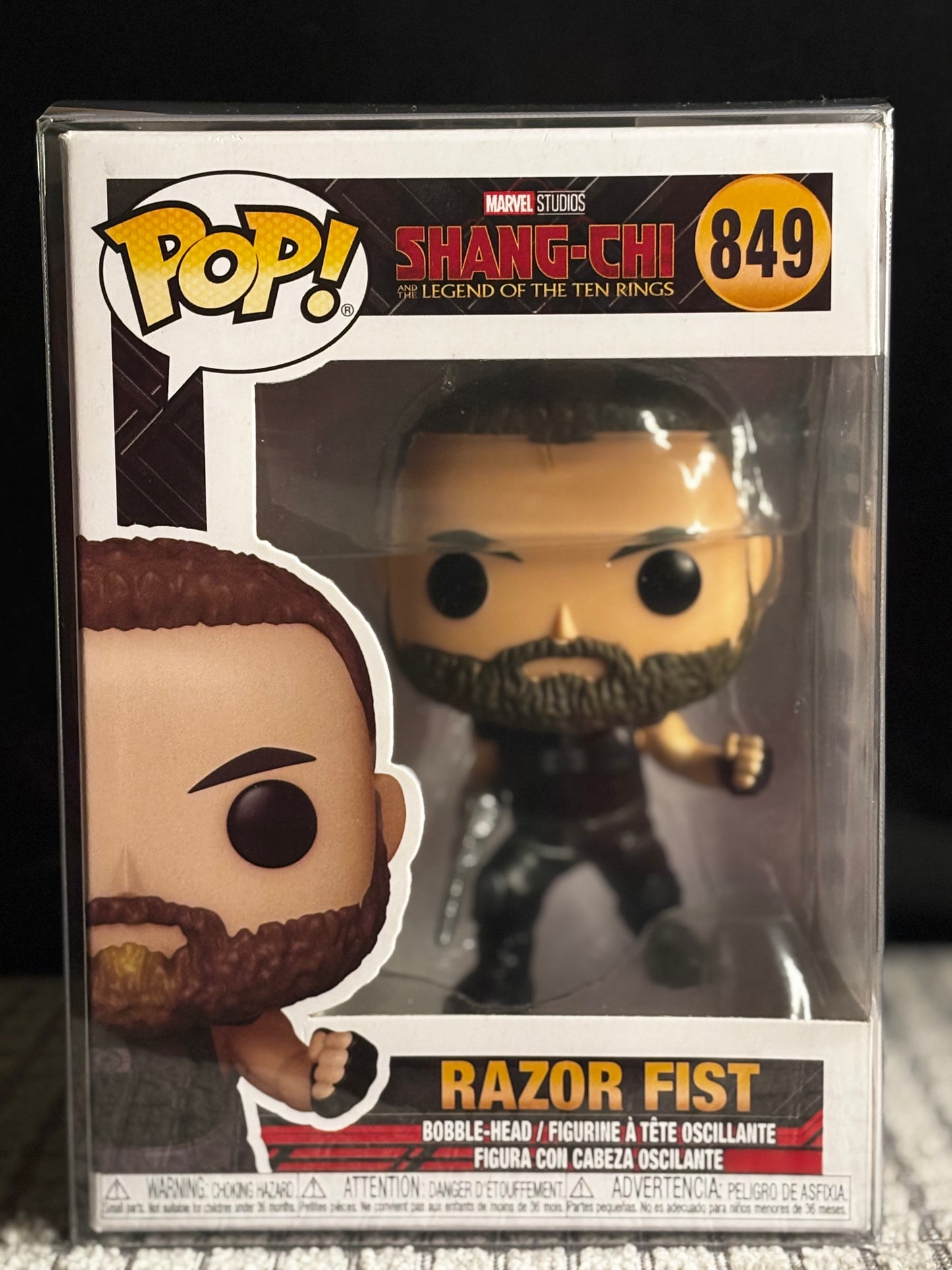 Funko Pop! Marvel: Razor Fist #849 – Shang-Chi Ten Rings Edition