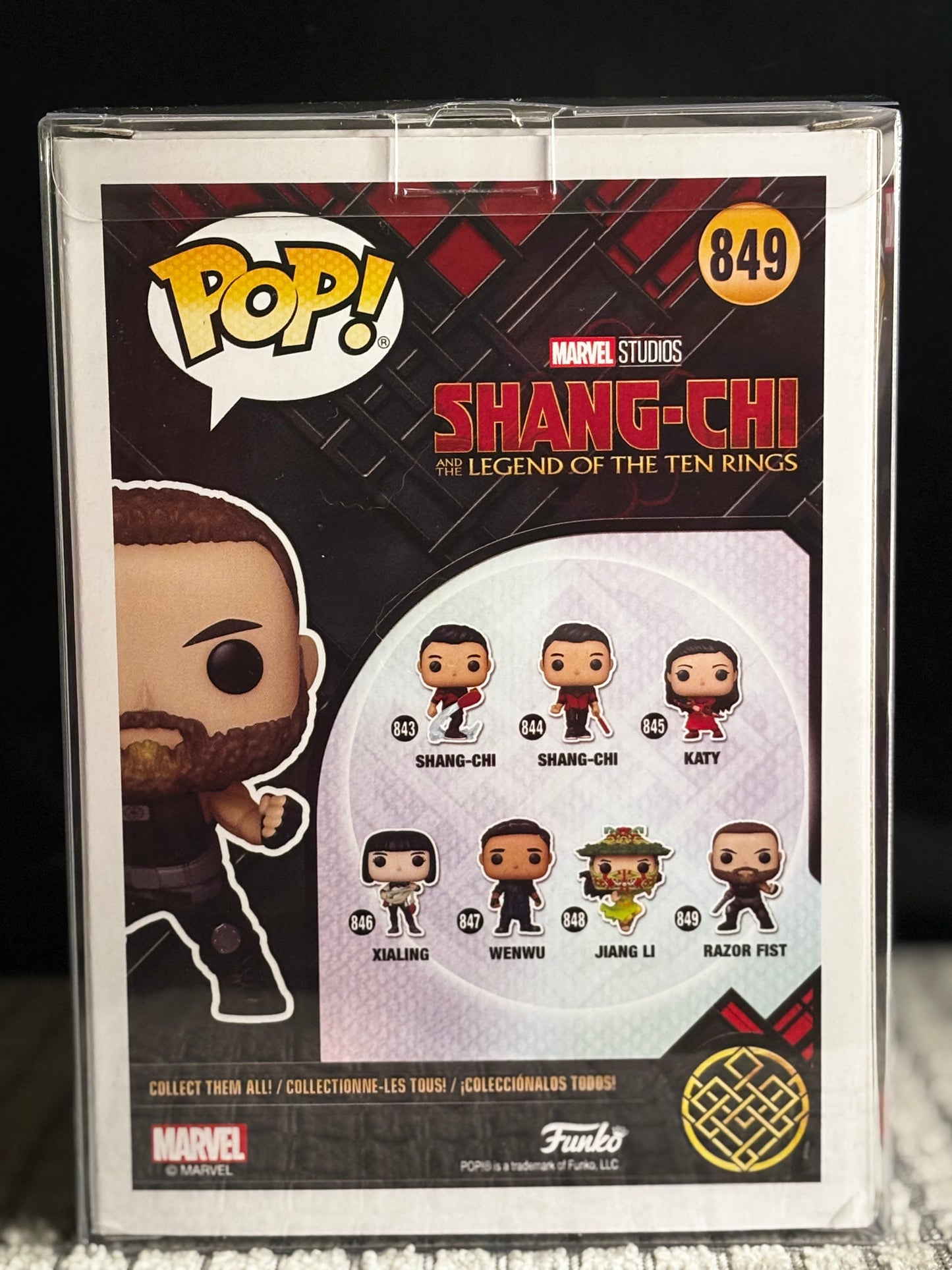 Funko Pop! Marvel: Razor Fist #849 – Shang-Chi Ten Rings Edition
