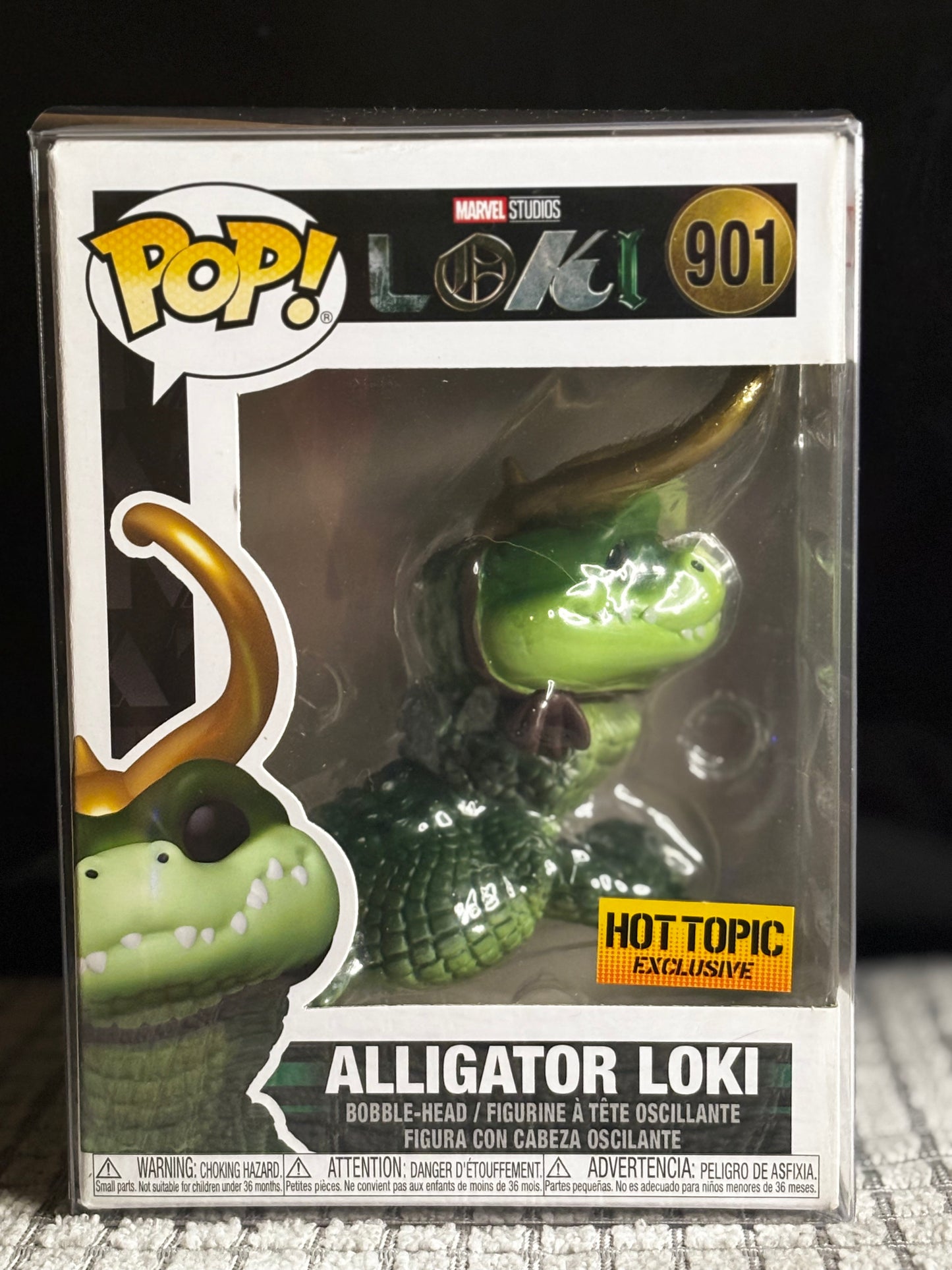 Funko Pop! Marvel: Alligator Loki #901 β Hot Topic Exclusive