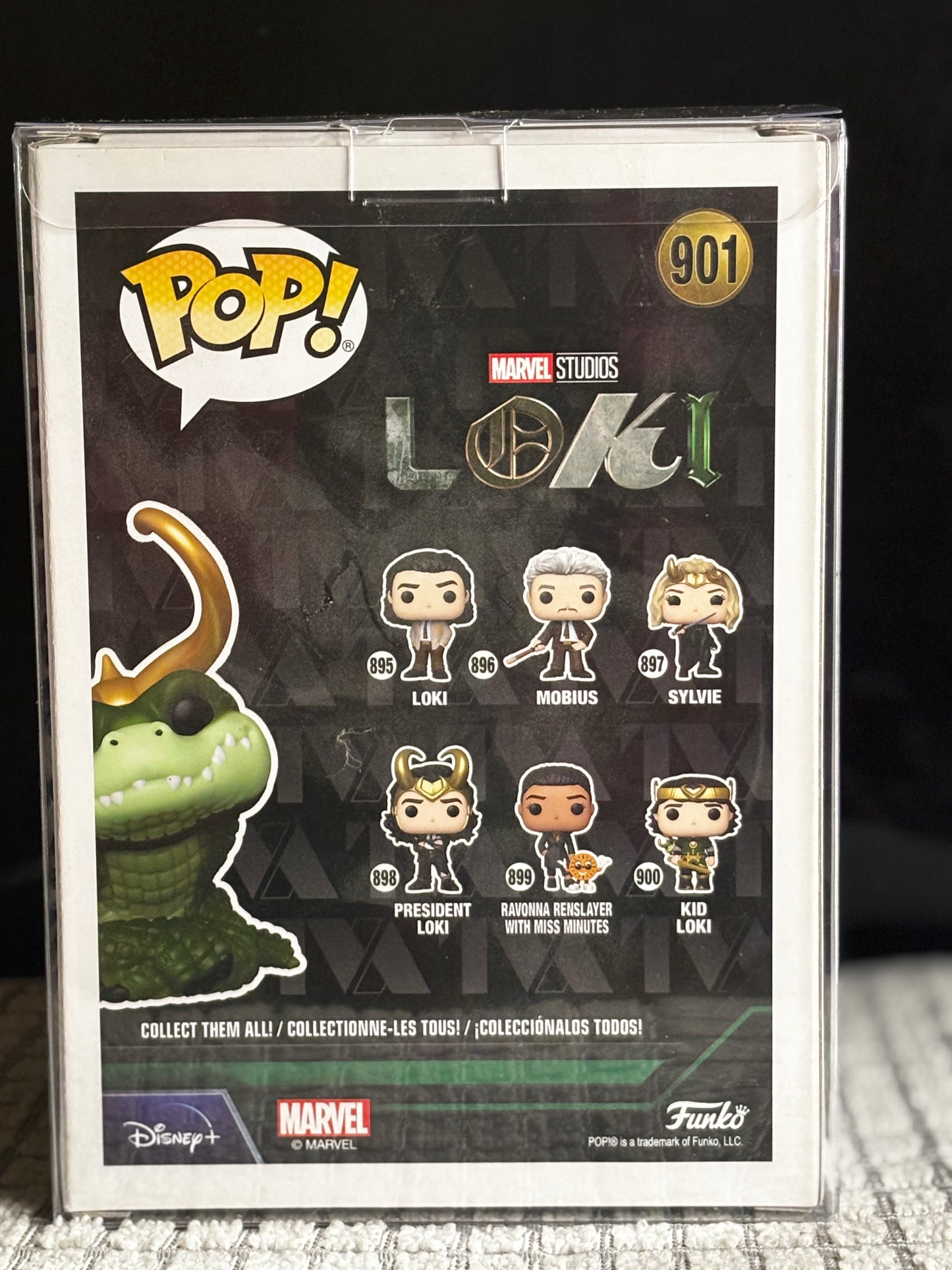 Funko Pop! Marvel: Alligator Loki #901 β Hot Topic Exclusive