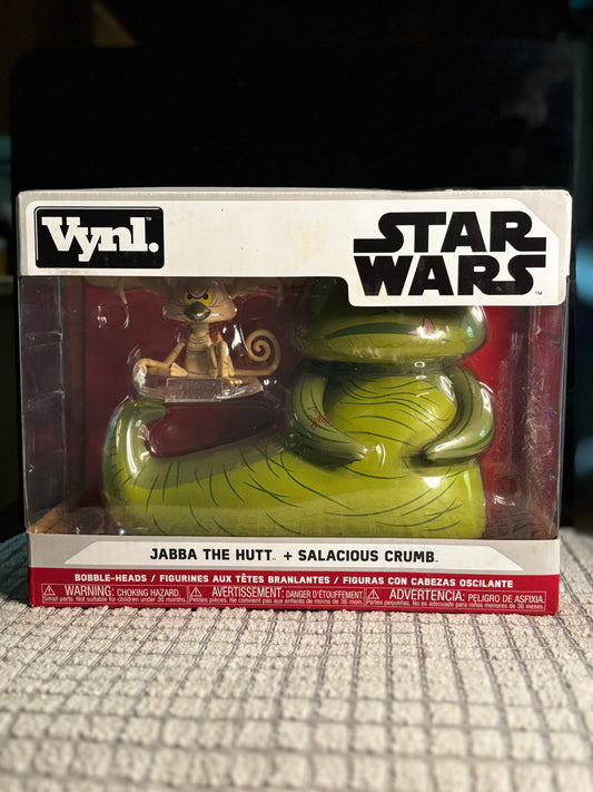 Funko Vynl: Star Wars – Jabba the Hutt & Salacious B. Crumb 2-Pack