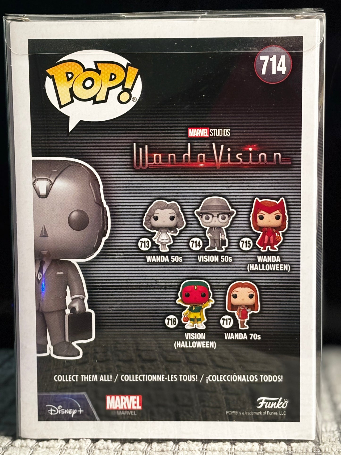 Funko Pop! Marvel: 50s Vision #714 (Chase Edition – Black & White) – WandaVision