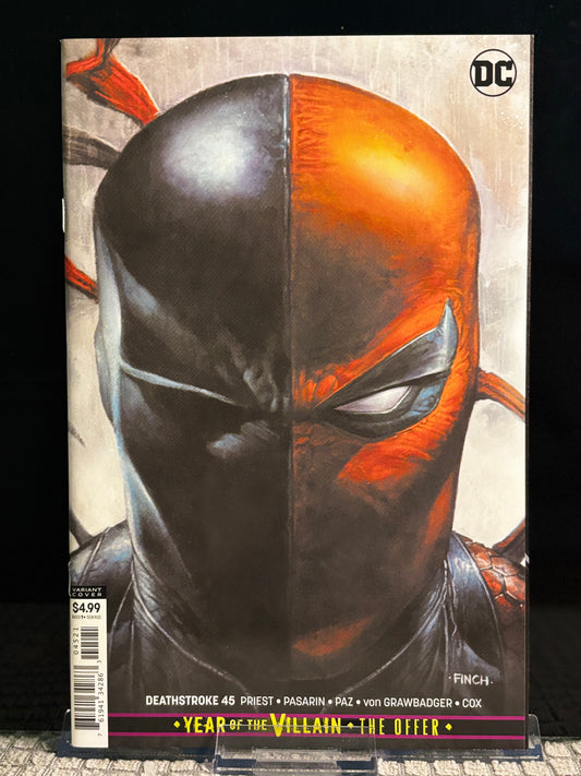 Deathstroke #45B (2019 DC) – NM – “Children of a Lesser God” Variant – R.I.P. Book One