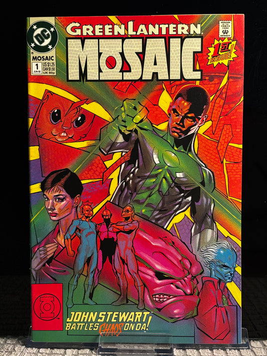 Green Lantern: Mosaic #1 (1992 DC) – VF/NM – “Do You Want to See?” First Issue