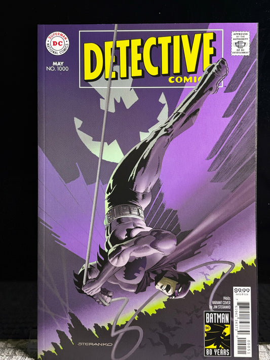 Detective Comics #1000E (2019 DC) – NM – Batman 80th Anniversary Jim Steranko Variant