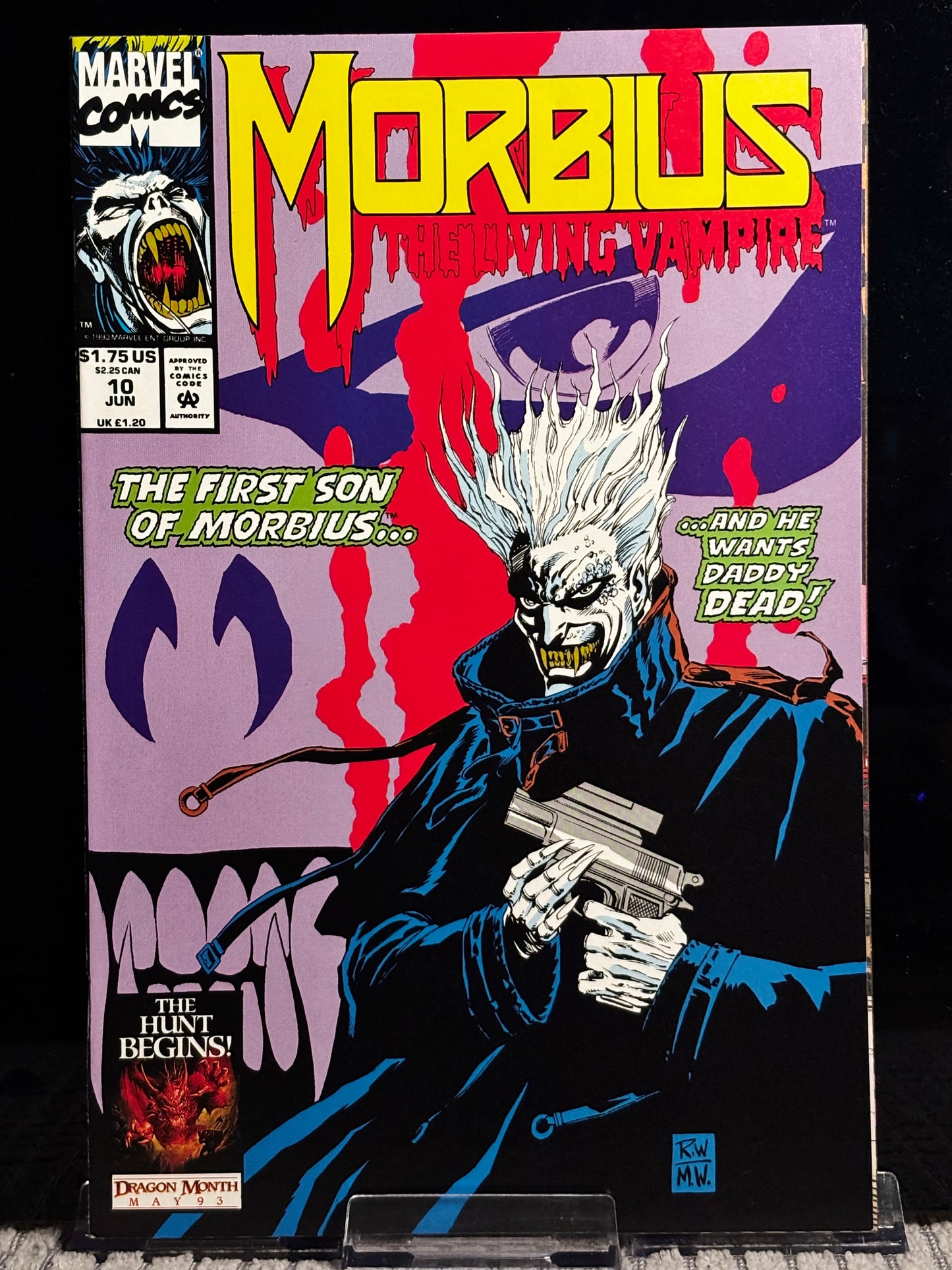 Morbius: The Living Vampire #2–10 (1992 Marvel) VF/NM Lot Midnight Sons Horror Superhero Run
