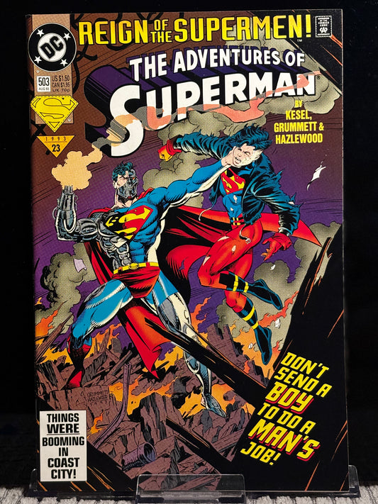 Adventures of Superman #503, 509, 511, 520, 542, 544 (1993–1996 DC) VF/NM Superman Comic Lot