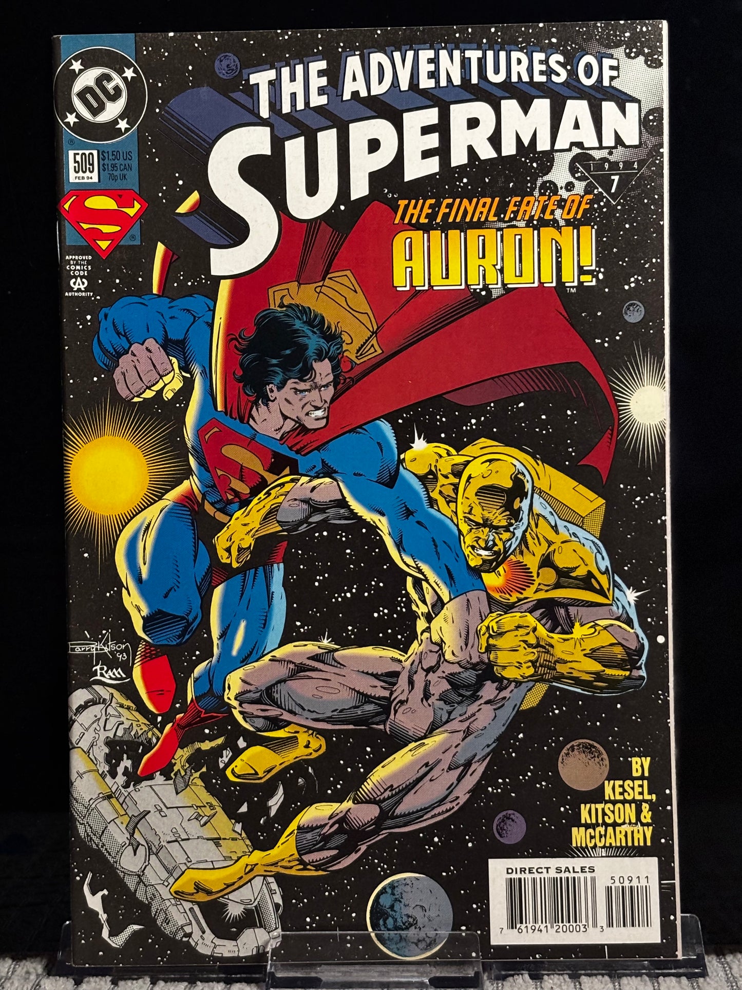 Adventures of Superman #503, 509, 511, 520, 542, 544 (1993–1996 DC) VF/NM Superman Comic Lot