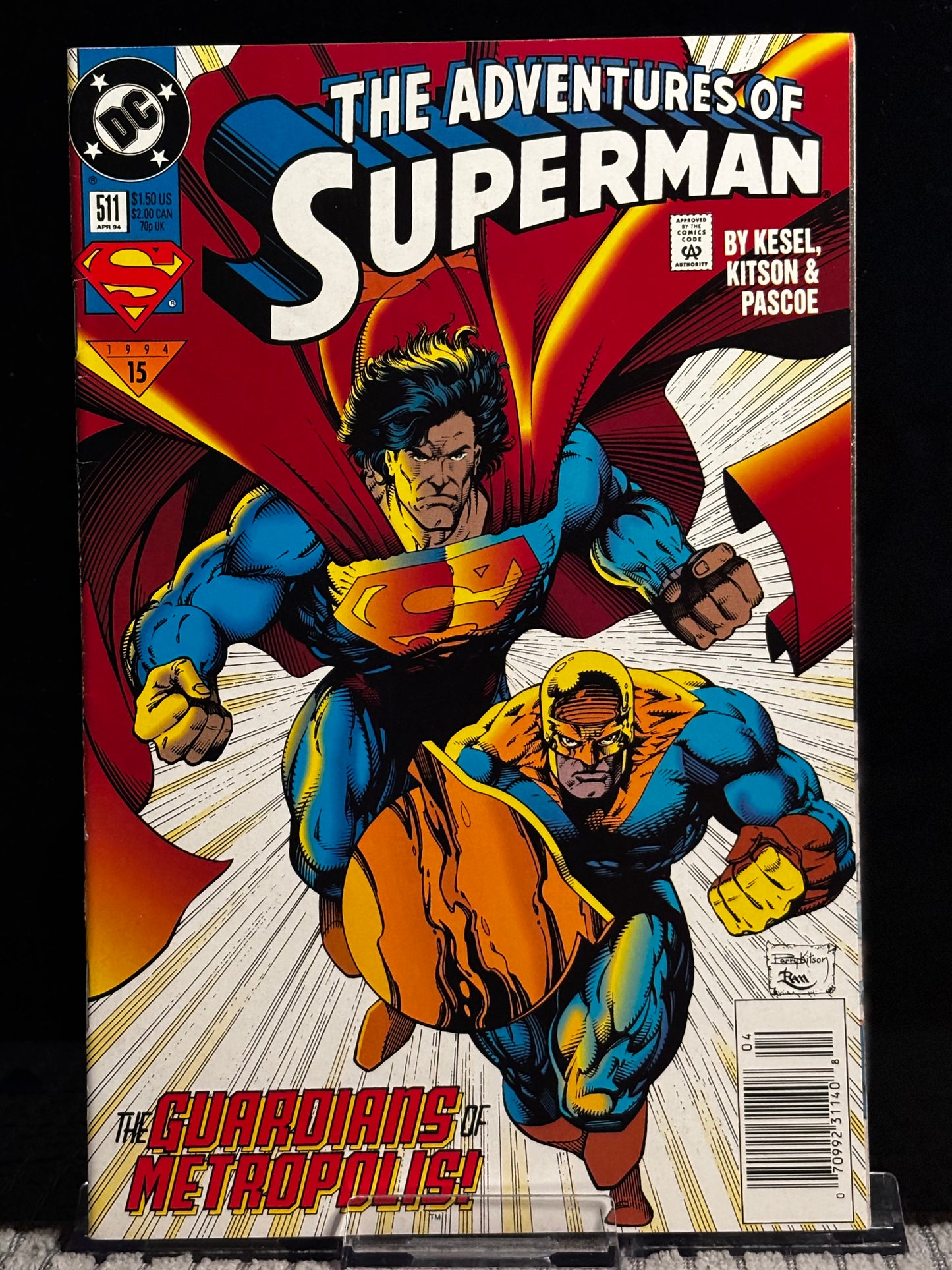 Adventures of Superman #503, 509, 511, 520, 542, 544 (1993–1996 DC) VF/NM Superman Comic Lot