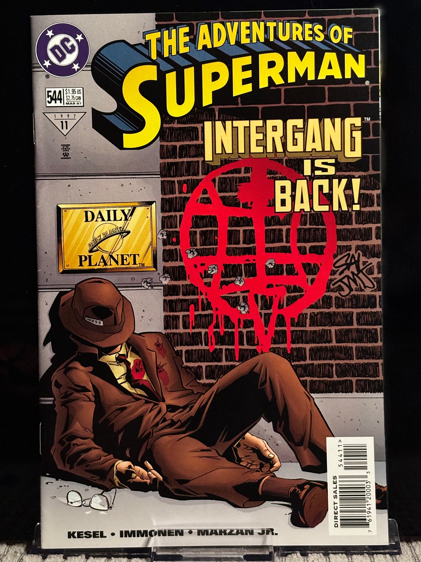 Adventures of Superman #503, 509, 511, 520, 542, 544 (1993–1996 DC) VF/NM Superman Comic Lot