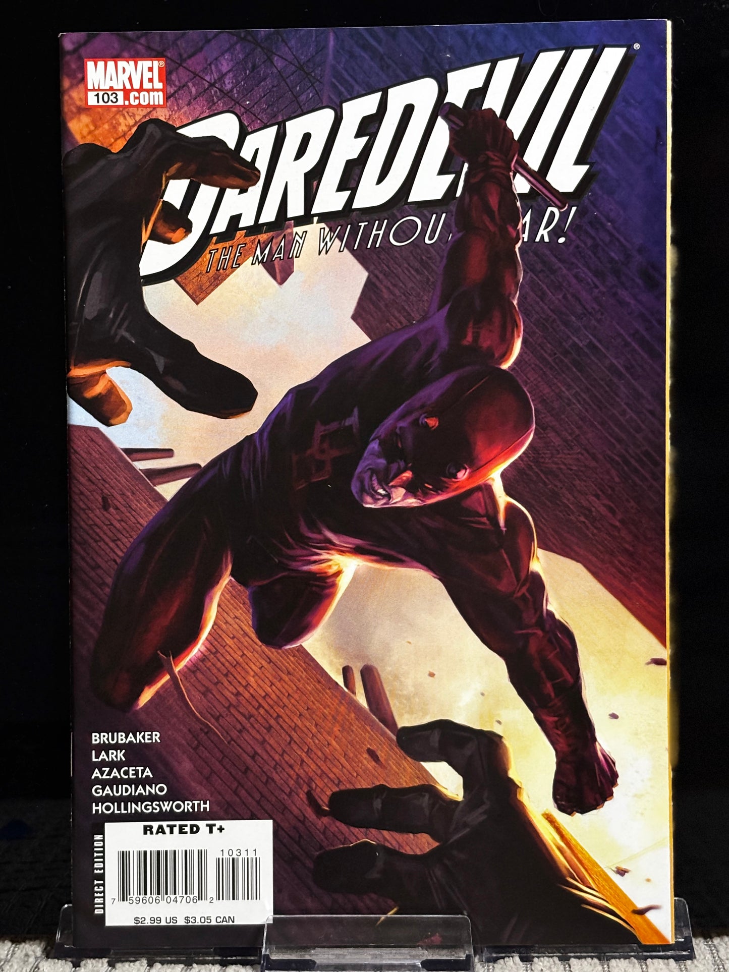 Daredevil #99, 102–105 (1998 Marvel) VF/NM Brubaker Run Mr. Fear Story Arc High Grade Lot