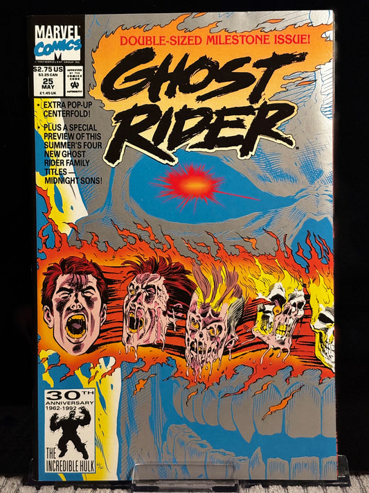 Ghost Rider #25 & #26 (1992 Marvel) VF/NM Danny Ketch vs Johnny Blaze Key Midpoint Issues