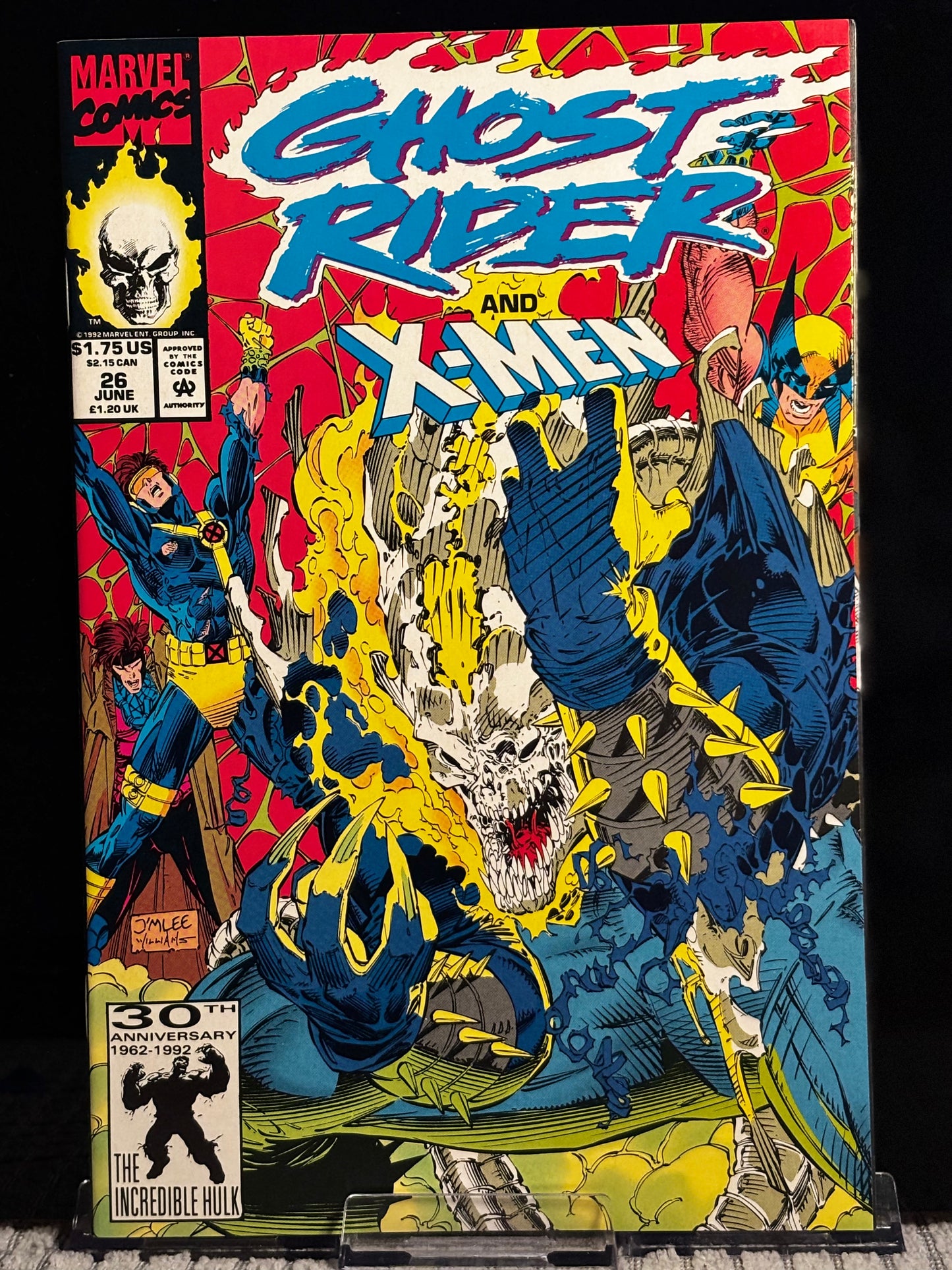 Ghost Rider #25 & #26 (1992 Marvel) VF/NM Danny Ketch vs Johnny Blaze Key Midpoint Issues