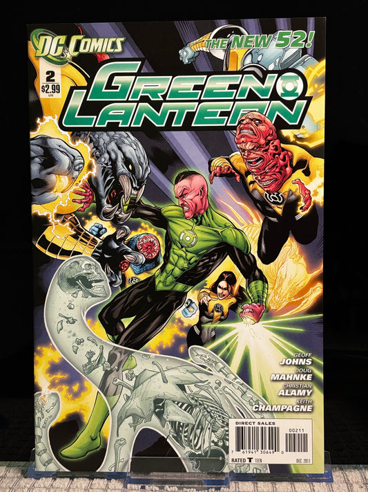 Green Lantern #2, 3, 5, 6, 18 (2011 DC) VF/NM Lot Sinestro Geoff Johns New 52 Run