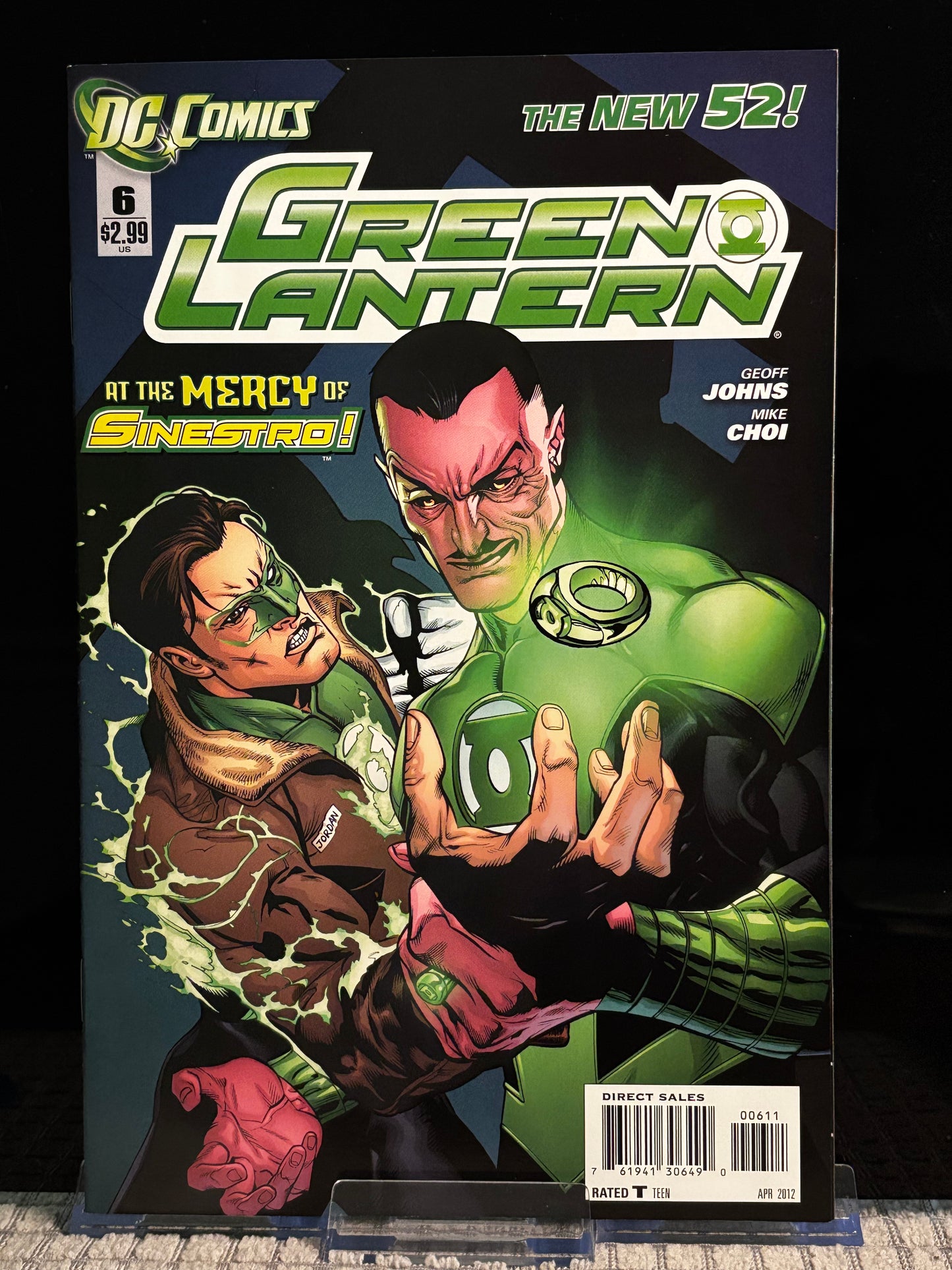 Green Lantern #2, 3, 5, 6, 18 (2011 DC) VF/NM Lot Sinestro Geoff Johns New 52 Run
