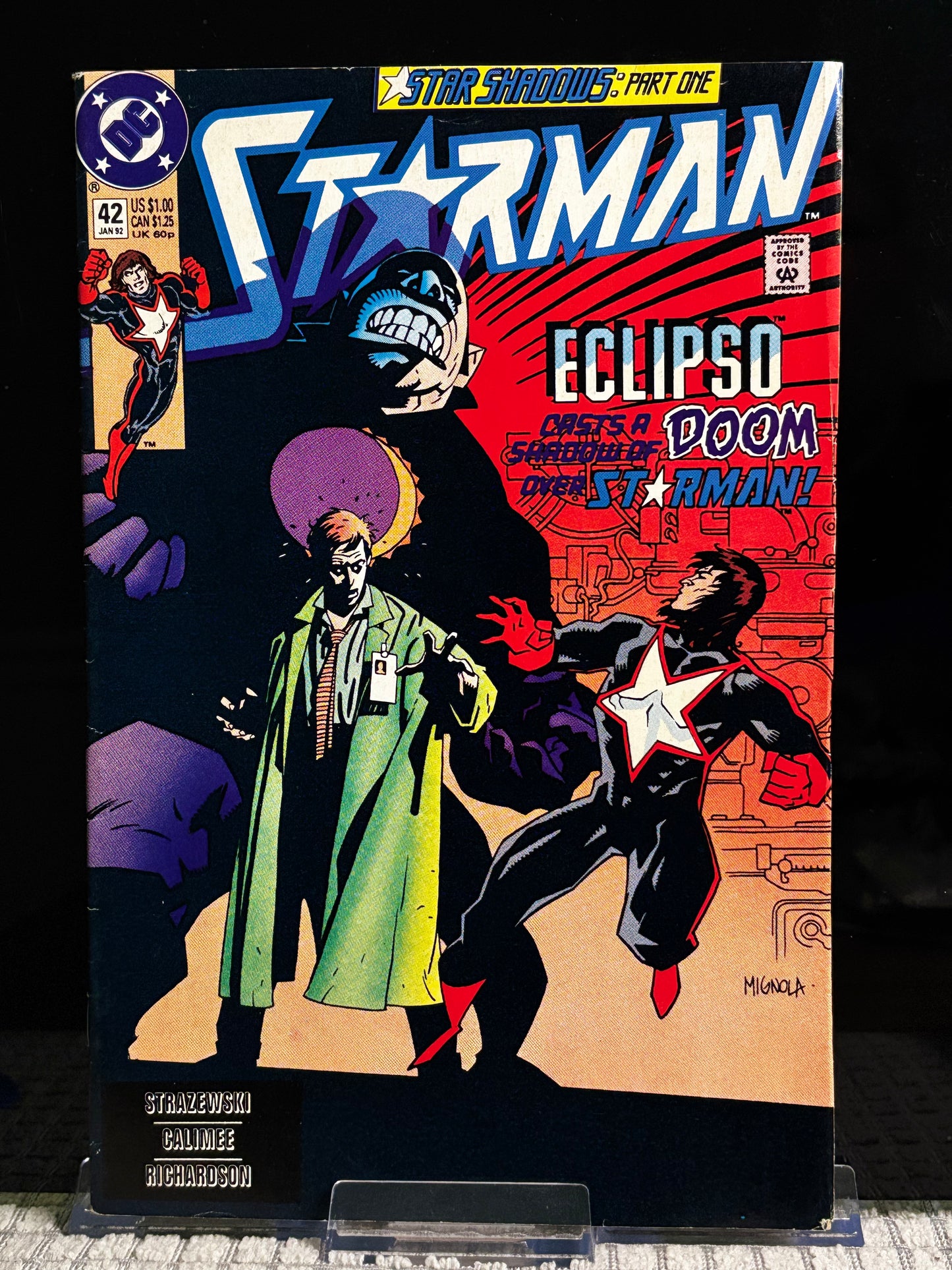Starman #42 & #44 (1988 DC) VF/NM High Grade Will Payton Era Late-Series Lot