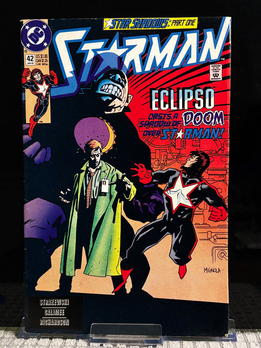 Starman #42 & #44 (1988 DC) VF/NM High Grade Will Payton Era Late-Series Lot