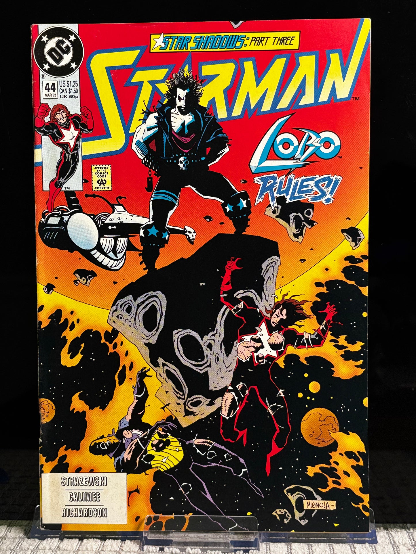 Starman #42 & #44 (1988 DC) VF/NM High Grade Will Payton Era Late-Series Lot