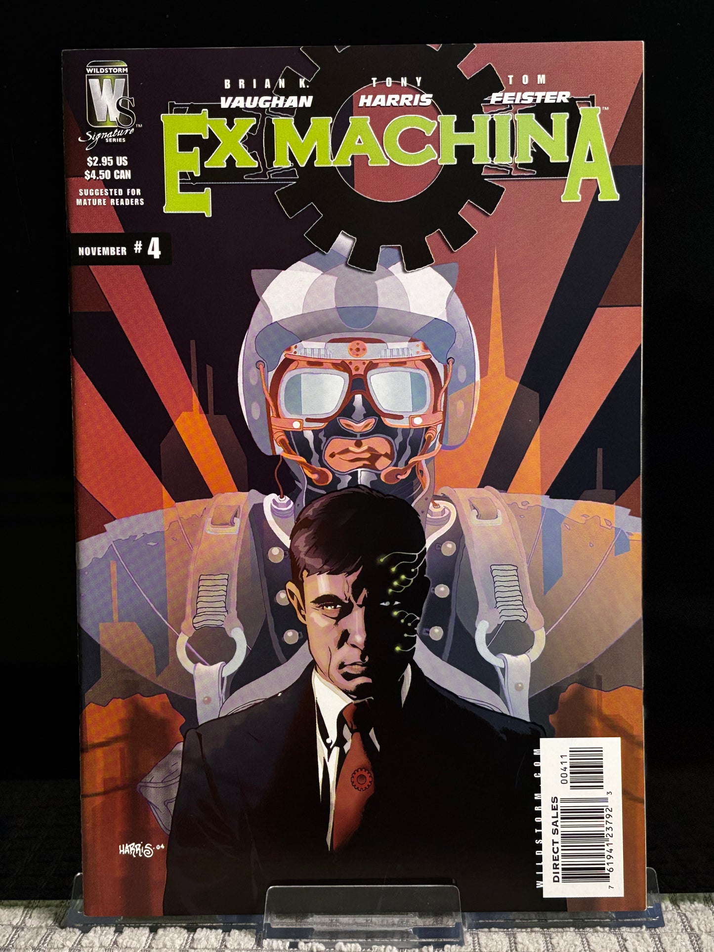 Ex Machina #2, 4–6, 8–10, 13–15 (2004 DC/WildStorm) VF/NM Brian K. Vaughan Political Sci-Fi Lot