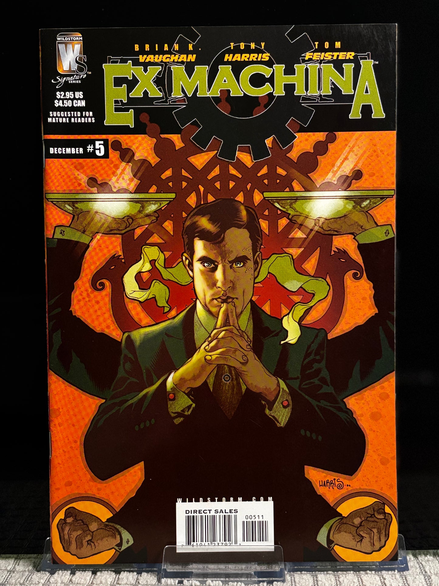 Ex Machina #2, 4–6, 8–10, 13–15 (2004 DC/WildStorm) VF/NM Brian K. Vaughan Political Sci-Fi Lot