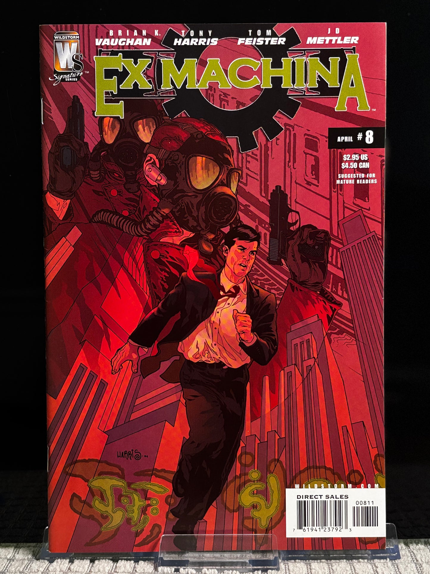 Ex Machina #2, 4–6, 8–10, 13–15 (2004 DC/WildStorm) VF/NM Brian K. Vaughan Political Sci-Fi Lot